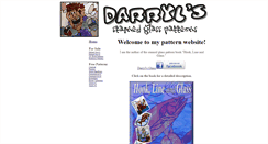Desktop Screenshot of darrylsstainedglasspatterns.com